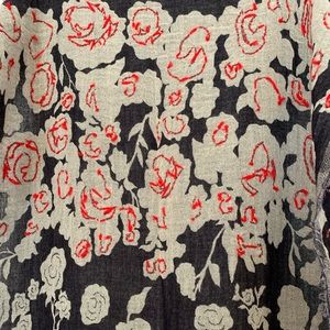 Oversized wool scarf/wrap